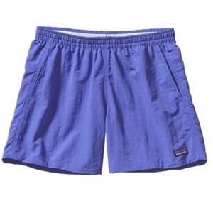 Patagonia women’s baggies size small blue/purple
